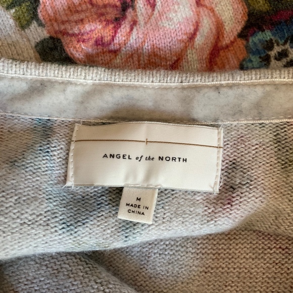 Anthropologie Angel of the North floral sweater - Picture 8 of 8